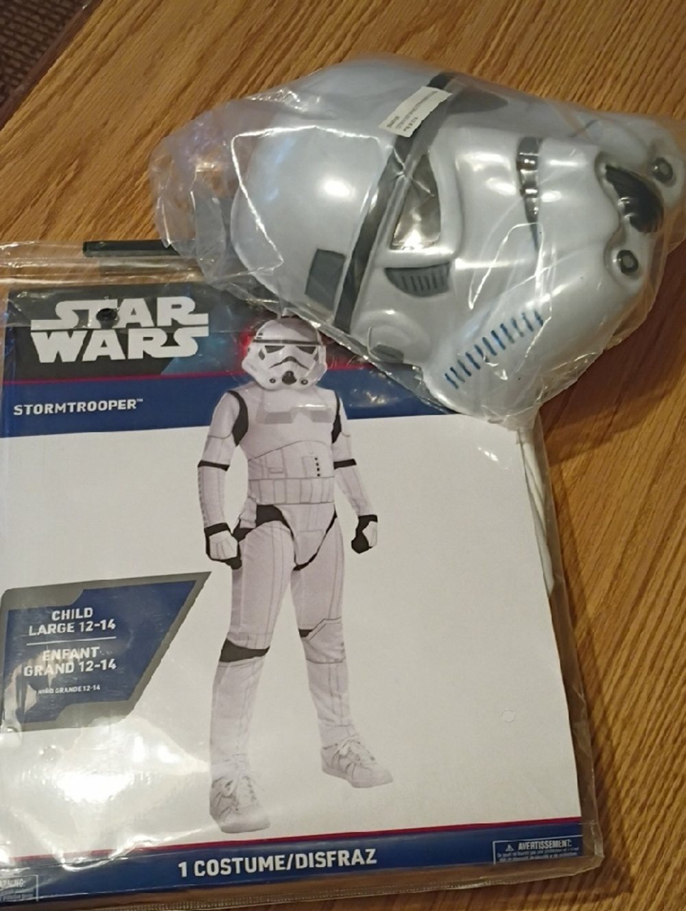 Star Wars Stormtrooper Costume Set in White and Black